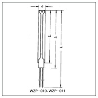 热电阻感温元件 WZP-010 WZP2...