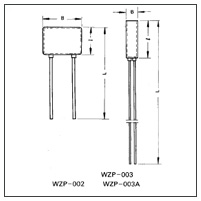 热电阻感温元件 WZP-002 WZP-...